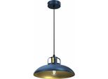 Milagro Felix Lampadario A Sospensione MLP7714 Blu Navy / Oro