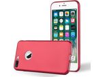 Cadorabo Custodia Protettiva Per Apple Iphone 7 Plus / 7S Plus / 8 Plus Custodia In Rosso Telefono Cellulare Tpu Custodia In Silicone Custodia Cover