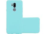 Custodia Cadorabo Per Lg G7 Thinq / Fit / One Custodia Protettiva In Blu Custodia Per Cellulare Tpu Custodia In Silicone Cover