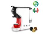 Sogo - Macchina Da CaffÈ Combi SS-5665 Aromatti, 850 W, 15/20 Bar, Per Caffè Macinato E Capsule E.S.E. Monodose, Vaporizzatore, Piano Scalda Tazze, Braccio A Doppia Uscita