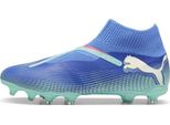 Puma Future 7 Match+ Ll Fg/Ag - Bluemazing-Puma White-Electric Peppermint, GrößE:12