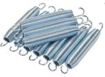 Set Di Molle Per Trampolino Da 72 Pezzi - Lunghezza 16,5 Cm