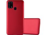 Cadorabo Cover Protettiva Per Samsung Galaxy M31 In Rosso Custodia Per Telefono Cellulare Tpu Custodia In Silicone Cover Case