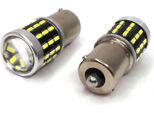 Unità Lampada Led BA15S 12-24V Canbus 1500Lm Bianco Con Lente