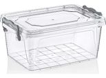 Contenitore Di Stoccaggio Contenitore Trasparente Scatola Di Plastica Scatola Pieghevole Scatola Di Plastica Con Coperchio 1,5 Litri