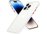 Custodia Cadorabo Per Apple Iphone 14 Pro Custodia Protettiva In Silicone Tpu Trasparente Custodia Per Telefono Cellulare Ibrida Custodia Protettiva