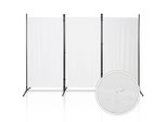 Jopassy Schermo Divisorio Per Ambienti Esterni Giardino Divisore A Muro Spagnolo Divisore Per Ambienti 3 Pezzi Beige
