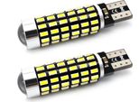 Unità W5W Lampada Led T10 12-24V Lente Canbus 750Lm Bianco