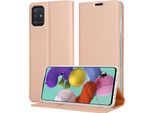 Cadorabo Custodia Per Cellulare Per Samsung Galaxy A51 5G Custodia Protettiva In Rosa Cover Etui Book Case Booklet