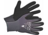 Guanti Kixx Flex Per Il Giardinaggio - Grigio/Nero - Taglia 10