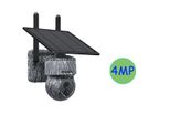 Telecamera Solare Ptz Wireless, Risoluzione 5MP, Audio Bidirezionale, 4Mp 4G