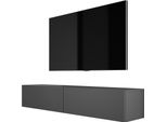 TV-SCHRANK : Antracite, 170 X 34 X 32 Cm