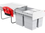 Cestino Hailo 3642232 Swing Salvaspazio In Tandem H 2X 10 + 20 Litri