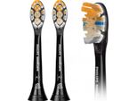Philips Sonicare Spazzole Premium 9091 Nero 2 Pezzi Testina Spazzolino