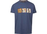 Trespass Kooten T-Shirt Manica Corta Blu M Uomo Blu M