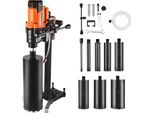 Carotatrice Diamantata Succebuy Con Diametro Di Foratura Da 2 A 20 Cm, Adatta Alla Foratura A Umido E A Secco. Dotato Di 8 Punte E Di Un Robusto Supporto, 850 Giri/Min, Filettatura UNC1 1/4-7, Ideale Per Calcestruzzo, Mattoni E Pietra, Potenza 3000 W.