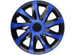 Coprimozzo Universale 14'' Nrm Draco Blu/Nero 1 Pezzo