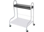 Carrello Pediluvio - Carrello Pedicure A 2 Piani Con Rotelle - Per Pediluvio - Manicure E Pedicure - Carrello Mobile Da Salone - Necessario Il Montaggio - Nero