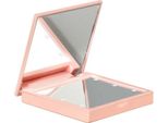 Inf Specchio Per Trucco Led - Pieghevole Con 6 Luci, Portatile Per Viaggio Rosa
