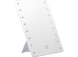Inf Specchio Per Trucco Led Con Supporto: Touch, Dimmerabile, 3 Luci, 255X185Mm Bianco