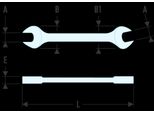 Facom Maulschluessel "Serie 44"" 12X13 Mm"