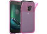 Cadorabo Custodia Per Motorola Moto G4 Play Custodia Protettiva In Rosa Custodia Protettiva In Silicone Tpu Custodia Etui