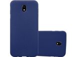 Cadorabo Copertura Protettiva Per Samsung Galaxy J5 2017 Custodia In Blu Custodia Per Telefono Cellulare Tpu Etui Cover Case