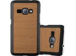 Cadorabo Cover Per Samsung Galaxy J1 2016 Cover Protettiva In Marrone Custodia Rigida Look Legno Cover Per Cellulare