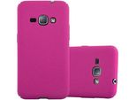 Cadorabo Custodia Protettiva Per Samsung Galaxy J1 2016 Custodia In Rosa Custodia Rigida Custodia Per Telefono Cellulare Cover