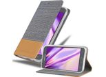 Cadorabo Custodia Per Samsung Galaxy J3 2017 Custodia Protettiva In Grigio Custodia Per Cellulare Custodia A Libro Cover