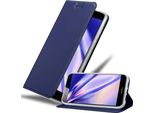 Cadorabo Custodia Per Cellulare Per Huawei Ascend G7 Plus / G8 / GX8 Custodia Protettiva In Blu Cover Etui Book Case Booklet