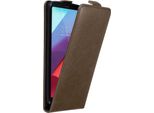 Custodia Cadorabo Per Lg G6 Cover Protettiva In Marrone Custodia Flip Per Telefono Cellulare Custodia Cover