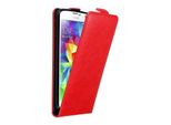 Custodia Cadorabo Per Samsung Galaxy S5 Mini / S5 Mini Duos Custodia Protettiva In Rosso Custodia Flip Per Telefono Cellulare Custodia Cover