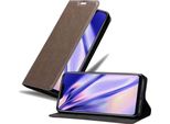 Cadorabo Cover Per Huawei Mate 20 Lite Cover Protettiva In Marrone Custodia Per Cellulare Cover Chiusura Magnetica