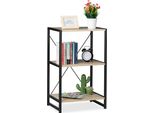 Relaxdays Scaffale In Piedi Con 3 Ripiani