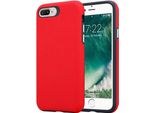 Cadorabo Custodia Protettiva Per Apple Iphone 6 Plus / 6S Plus / 7 Plus / 7S Plus / 8 Plus Custodia In Rosso Custodia Esterna Ibrida
