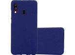 Cadorabo Custodia Protettiva Per Samsung Galaxy A40 Custodia In Blu Telefono Cellulare Tpu Etui Cover Case