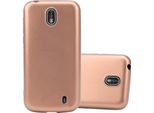 Cadorabo Custodia Protettiva Per Nokia 1 2018 Cover In Rosa Custodia Per Telefono Cellulare Tpu Custodia In Silicone Cover Case