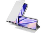 Cadorabo Custodia Per Cellulare Per Apple Iphone Xs Max Custodia Protettiva In Argento Cover Etui Book Case Booklet