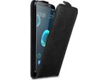 Cadorabo Cover Per Htc Desire 12 Plus Cover Protettiva In Nero Flip Case Custodia Per Telefono Cellulare Case Cover
