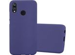 Cadorabo Custodia Protettiva Per Huawei P20 Lite 2018 / Nova 3E Custodia In Blu Custodia Per Cellulare Tpu Etui Cover Case