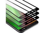 Cadorabo 3X Pellicola Blindata A Schermo Intero Per Nokia 3.1 2018 Pellicola Protettiva In Vetro Temperato Nero Protezione Display