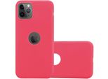 Cadorabo Custodia Per Apple Iphone 11 Pro Max Custodia Protettiva In Rosso Custodia Per Telefono Cellulare Custodia In Silicone Tpu Cover