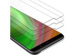 Cadorabo 3X Proteggi Schermo Blindato Per Wiko Y60 In Vetro Temperato Trasparente