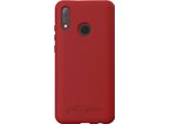 Just Green, Cover Protettiva Per Huawei P Smart 2019 Natura Recyclable, Rosso