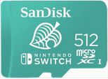 Sandisk SDSQXAO-512G-GNCZN - 512 Gb - Microsdxc - UHS-I - 100 Mb/S - 90 Mb/S - GrüN