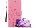 Cadorabo Cover Per Huawei Mate 30 Pro Cover Protettiva In Rosa Cover Protettiva Cover Telefono Cellulare Cover Fiori Custodia Fiore