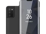 Cadorabo Custodia Per Cellulare Per Samsung Galaxy A02S In Nero Cover Backcover Copertura Protettiva Custodia A Libro