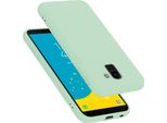 Cadorabo Custodia Protettiva Per Samsung Galaxy J6 2018 Cover In Verde Cellulare Custodia Cover Tpu Etui