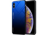 Cadorabo Custodia Per Apple Iphone Xs Max Custodia Protettiva In Nero Custodia Del Telefono Cellulare Custodia Tpu Custodia Cover Case Vetro Temperato